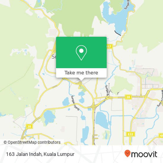 163 Jalan Indah map