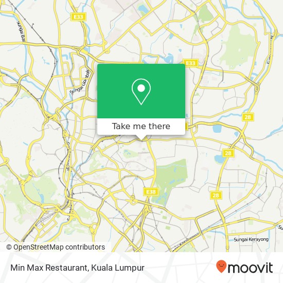 Min Max Restaurant map