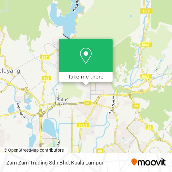 Zam Zam Trading Sdn Bhd map