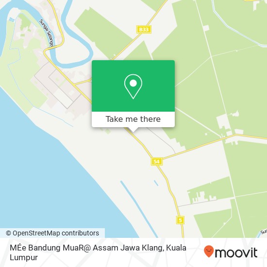Peta MÉe Bandung MuaR@ Assam Jawa Klang