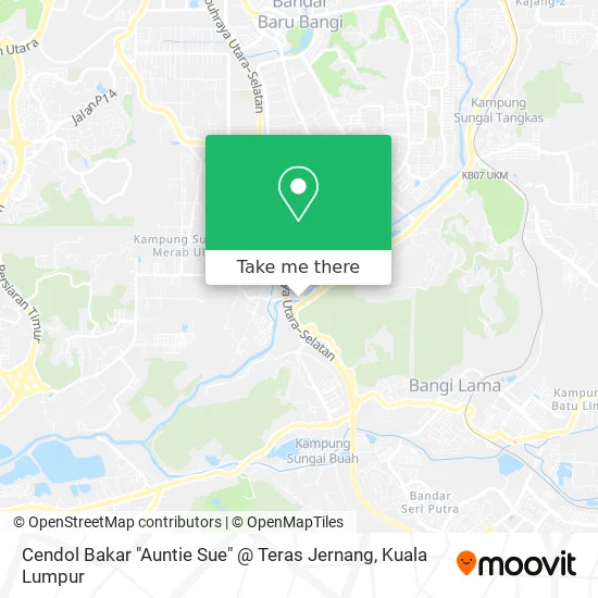 Cendol Bakar "Auntie Sue" @ Teras Jernang map