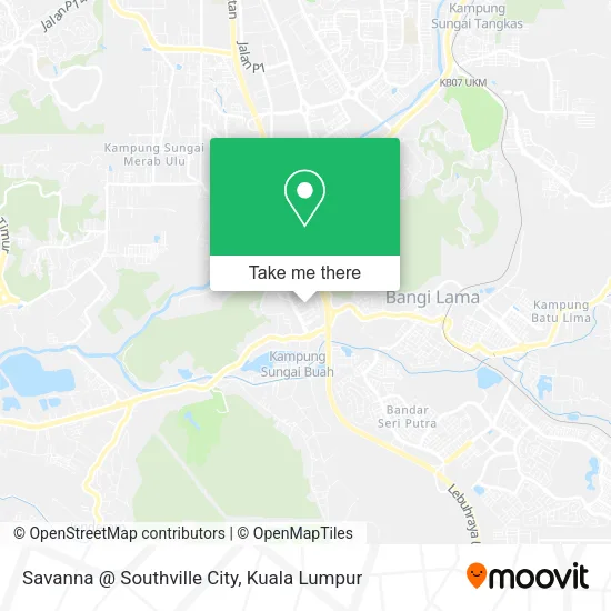 Savanna @ Southville City map