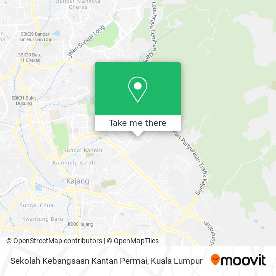 Sekolah Kebangsaan Kantan Permai map