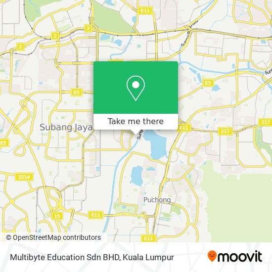 Multibyte Education Sdn BHD map