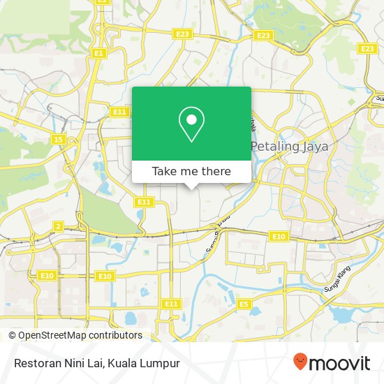 Restoran Nini Lai map