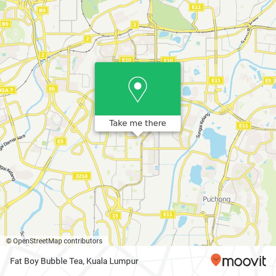 Fat Boy Bubble Tea map