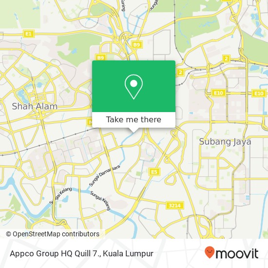 Appco Group HQ Quill 7. map