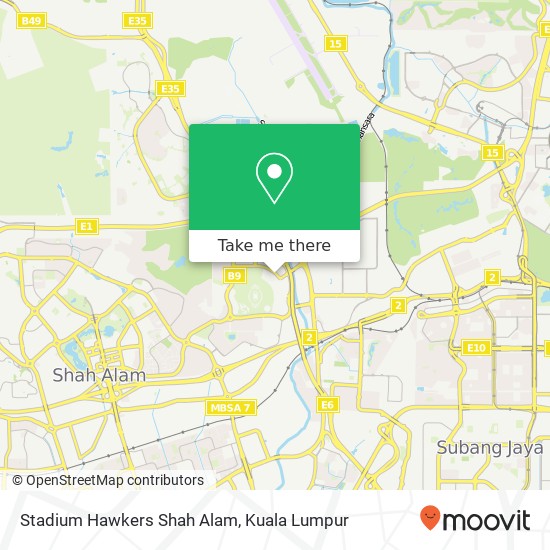 Peta Stadium Hawkers Shah Alam