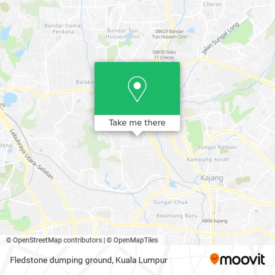 Fledstone dumping ground map