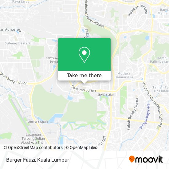 Burger Fauzi map