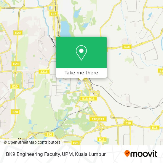 BK9 Engineering Faculty, UPM map