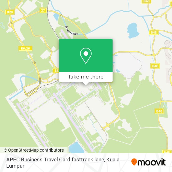 APEC Business Travel Card fasttrack lane map