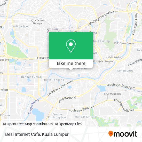 Besi Internet Cafe map