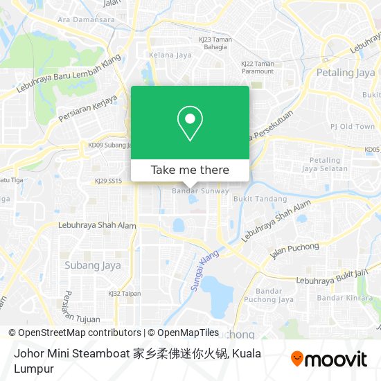 Johor Mini Steamboat 家乡柔佛迷你火锅 map