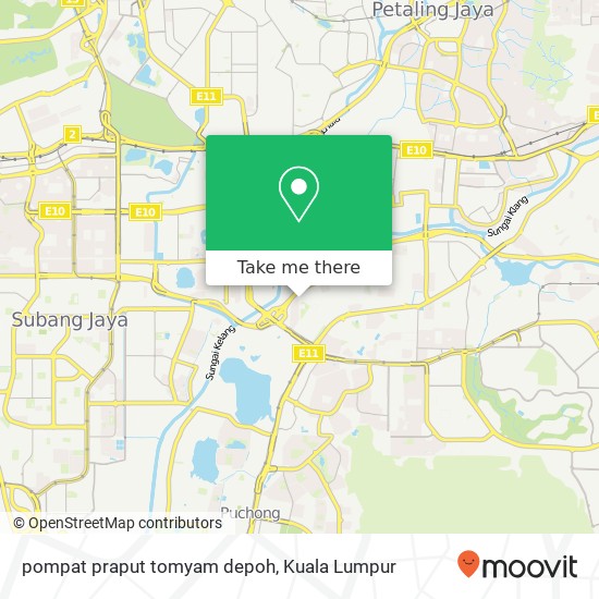 pompat praput tomyam depoh map