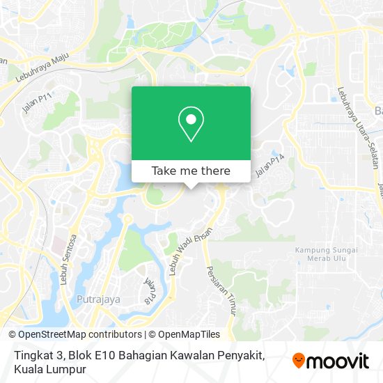 How To Get To Tingkat 3 Blok E10 Bahagian Kawalan Penyakit In Sepang By Bus Or Train Moovit