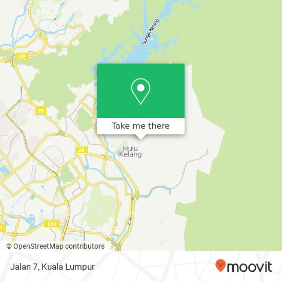 Jalan 7 map