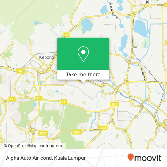 Alpha Auto Air-cond map