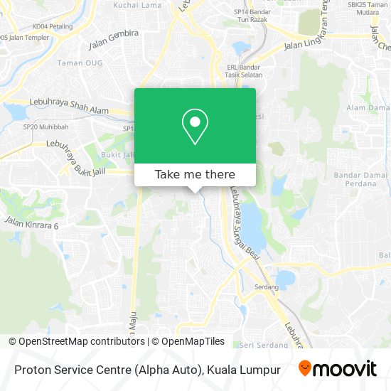 How To Get To Proton Service Centre Alpha Auto In Seri Kembangan By Bus Mrt Lrt Or Train