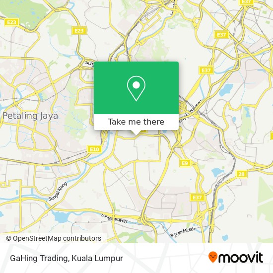 GaHing Trading map