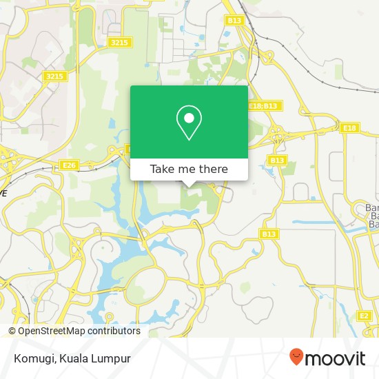 Komugi map