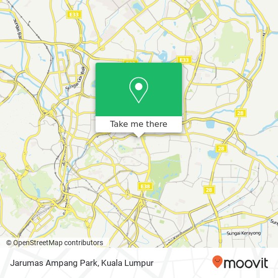 Jarumas Ampang Park map