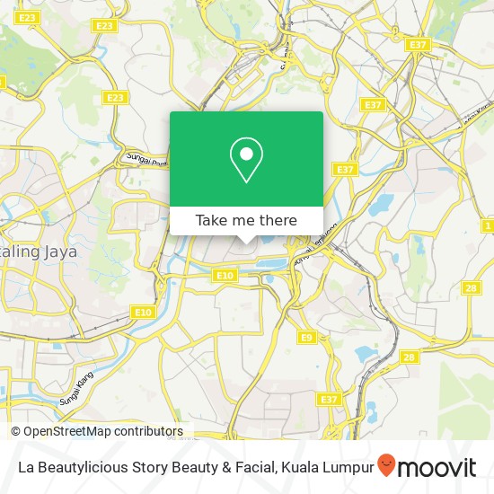 La Beautylicious Story Beauty & Facial map