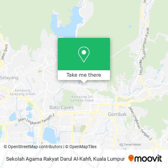 Sekolah Agama Rakyat Darul Al-Kahfi map