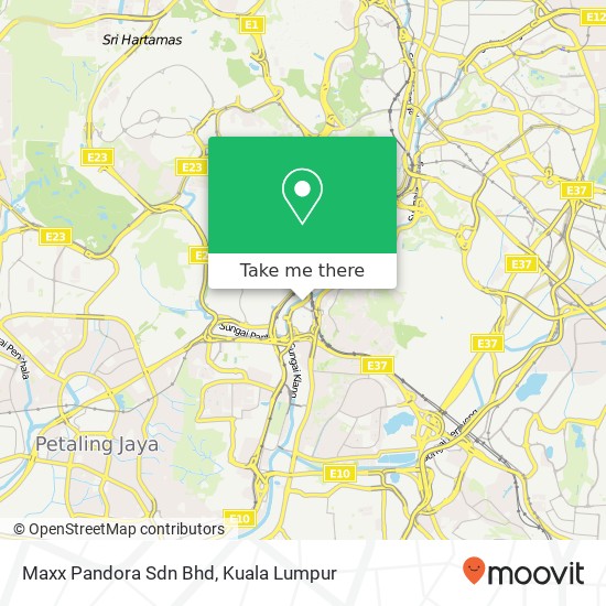 Maxx Pandora Sdn Bhd map