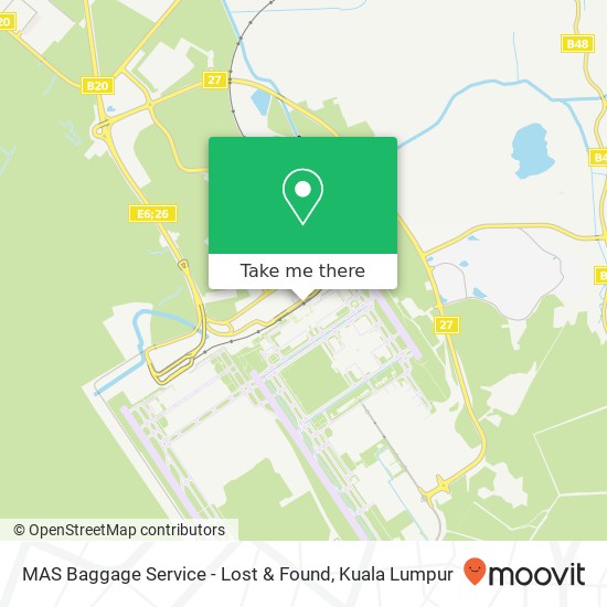 MAS Baggage Service - Lost & Found map