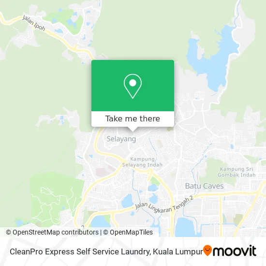 CleanPro Express Self Service Laundry map