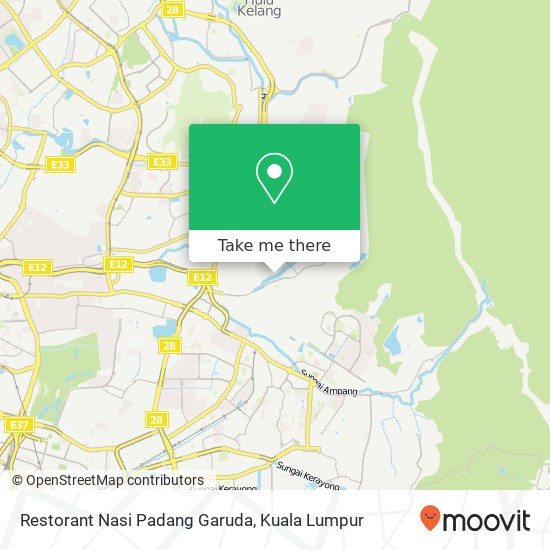 Restorant Nasi Padang Garuda map