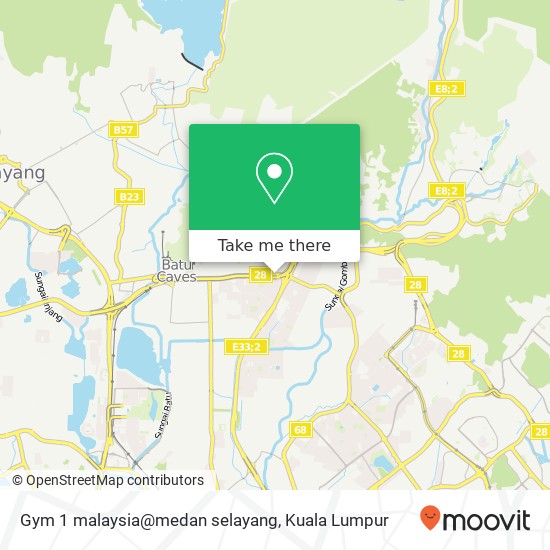 Gym 1 malaysia@medan selayang map