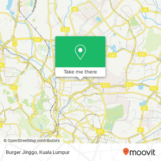 Peta Burger Jinggo