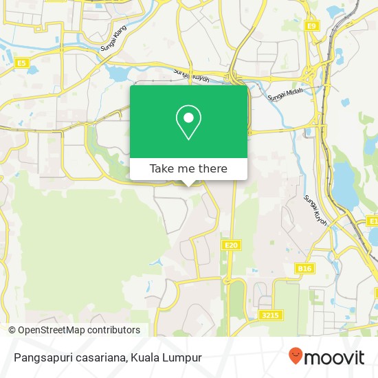 Pangsapuri casariana map