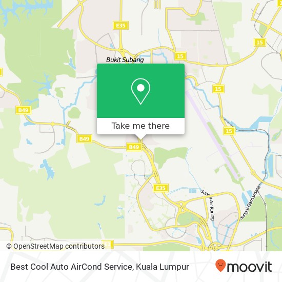Best Cool Auto AirCond Service map