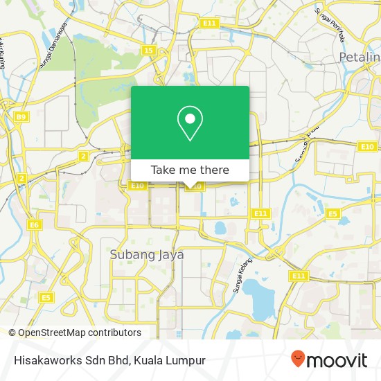 Peta Hisakaworks Sdn Bhd