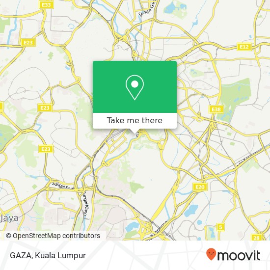 GAZA map