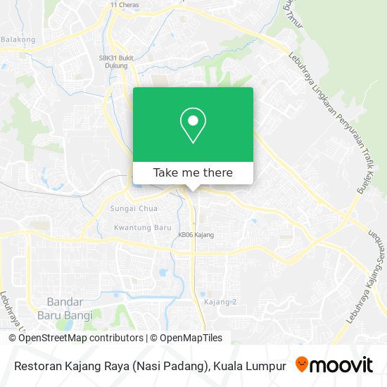 Restoran Kajang Raya (Nasi Padang) map