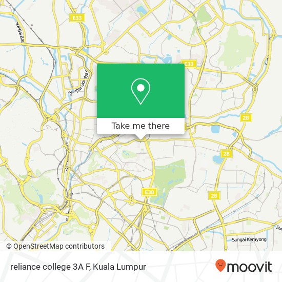 reliance college 3A F map