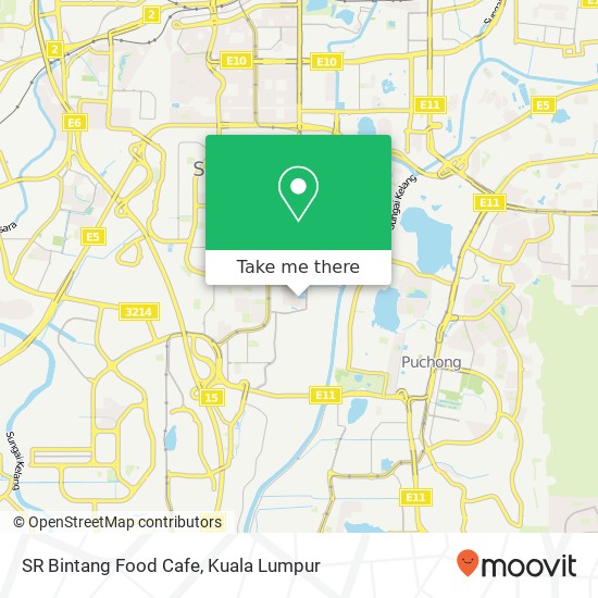 SR Bintang Food Cafe map