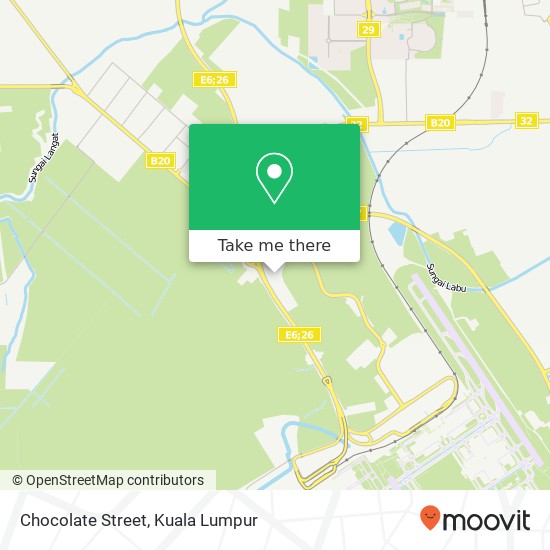Chocolate Street map