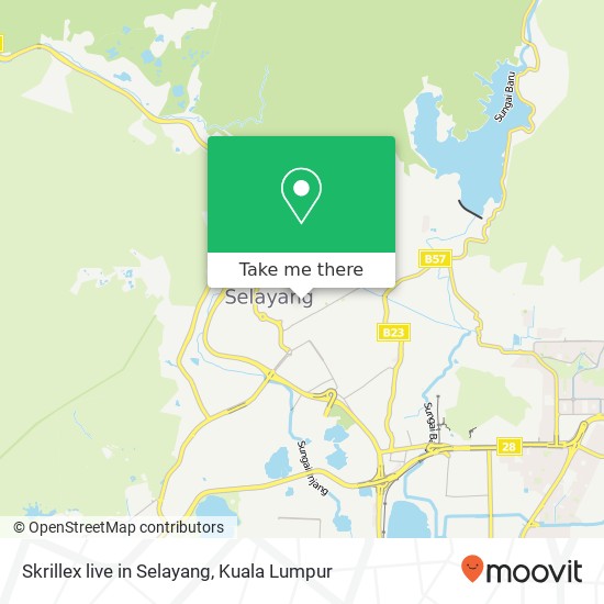 Skrillex live in Selayang map