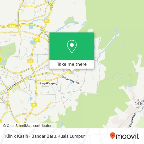 Klinik Kasih - Bandar Baru map