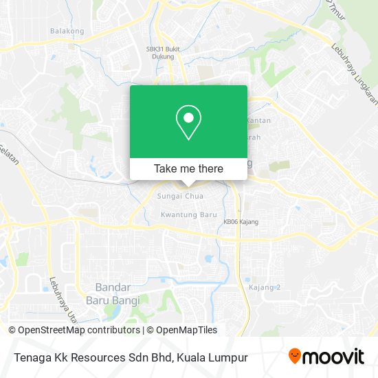 Tenaga Kk Resources Sdn Bhd map