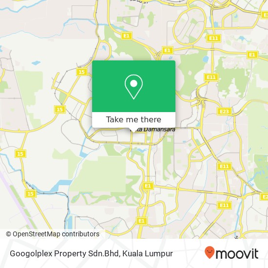 Googolplex Property Sdn.Bhd map