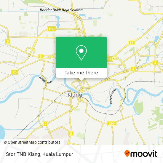 Stor TNB Klang map
