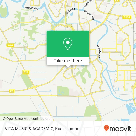 VITA MUSIC & ACADEMIC map