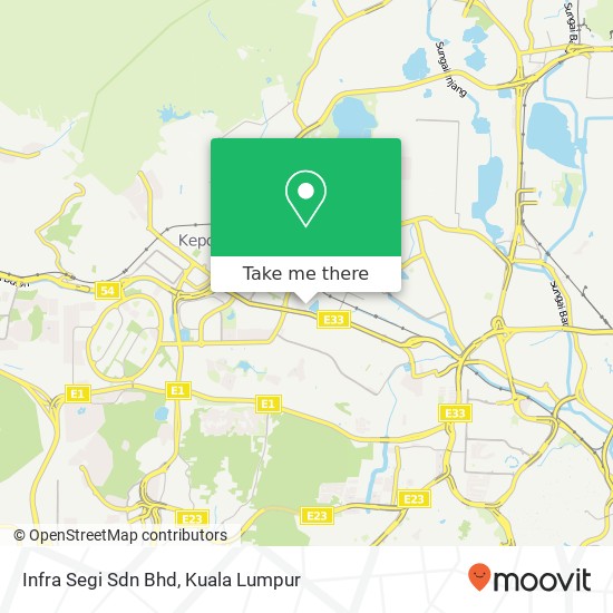 Infra Segi Sdn Bhd map