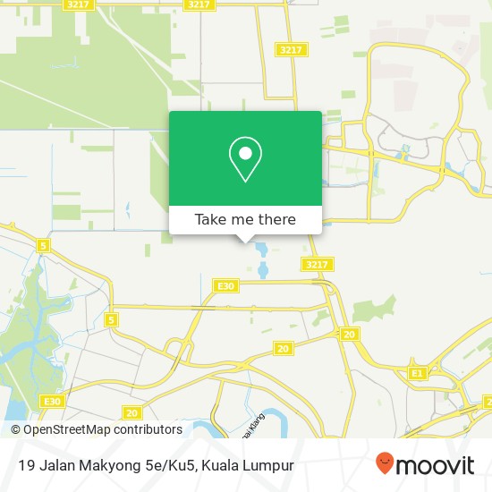 19 Jalan Makyong 5e/Ku5 map